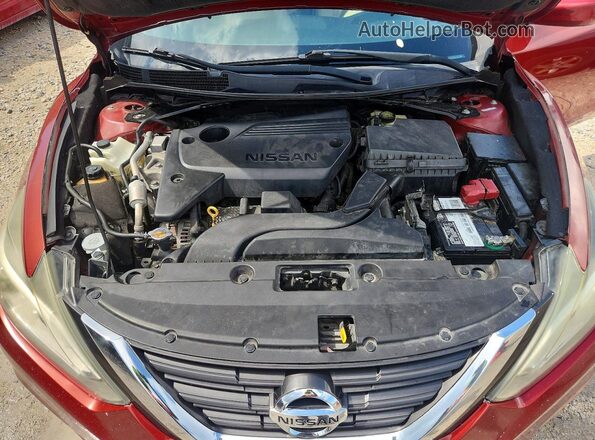 1N4AL3AP3GN319033 2016 NISSAN ALTIMA Red Вид задньої частини салону