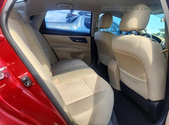1N4AL3AP3GN319033 2016 NISSAN ALTIMA Red Вид задніх сидінь