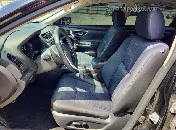 1N4AL3AP3GN334485 2016 NISSAN ALTIMA Черный Вид салона спереди