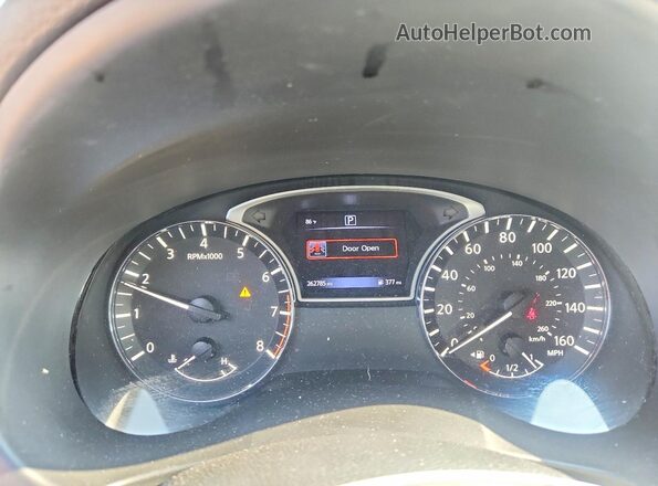1N4AL3AP3GN335460 2016 NISSAN ALTIMA Gray Vista del cuadro de instrumentos