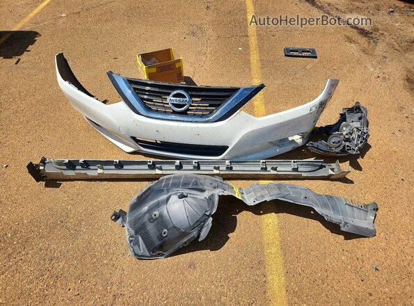 1N4AL3AP3GN371889 2016 NISSAN ALTIMA White Vista del compartimento del motor