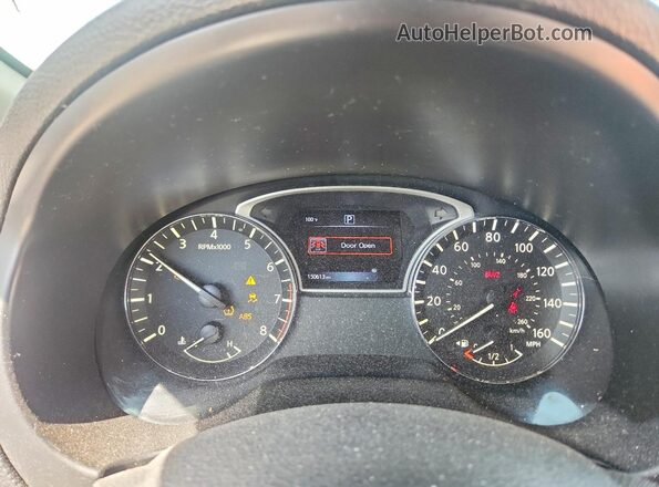 1N4AL3AP3HC118181 2017 NISSAN ALTIMA White Widok zestawu wskaźników