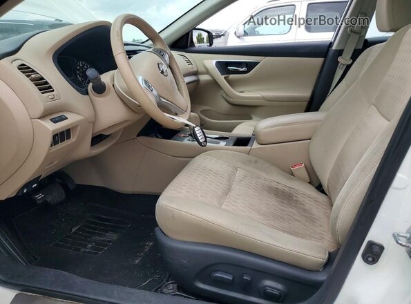 1N4AL3AP3HC145218 2017 NISSAN ALTIMA Белый Вид салона спереди