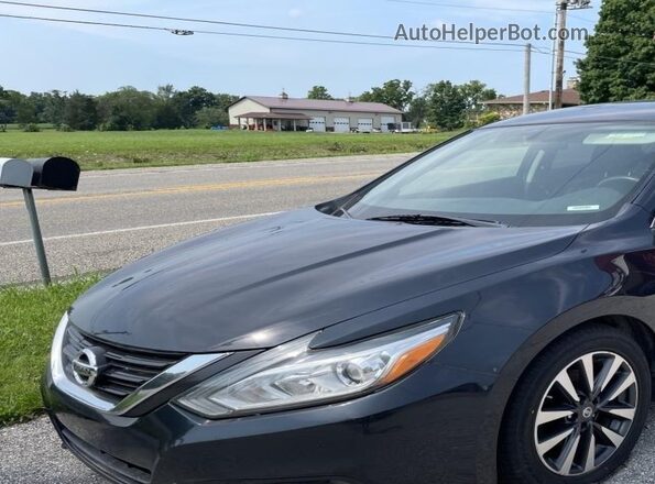 1N4AL3AP3HC178297 2017 NISSAN ALTIMA Серый Передняя левая четверть
