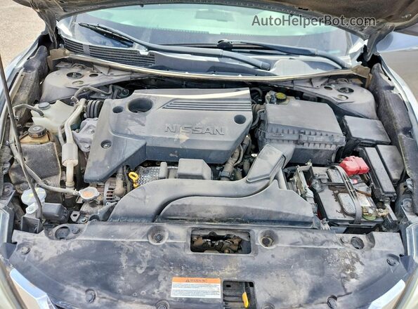 1N4AL3AP3HC205160 2017 NISSAN ALTIMA Серебряный Вид задней части салона