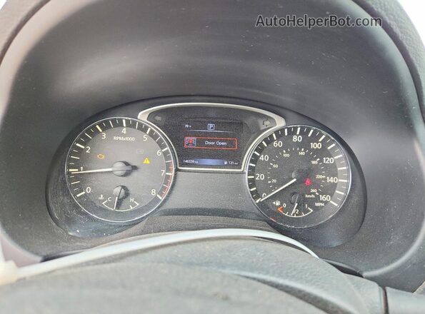 1N4AL3AP3HC205160 2017 NISSAN ALTIMA Серебряный Вид щитка приборов