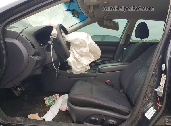 1N4AL3AP3HC209208 2017 NISSAN ALTIMA Black Вид салону спереду