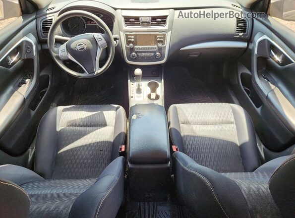 1N4AL3AP3HC219415 2017 NISSAN ALTIMA Black Առջևի վահանակի տեսք