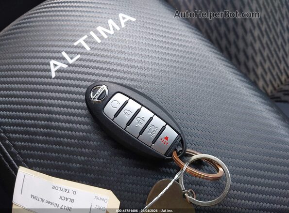 1N4AL3AP3HC223724 2017 NISSAN ALTIMA Black Vista del salpicadero