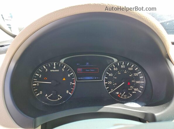 1N4AL3AP3HC250048 2017 NISSAN ALTIMA White Вид щитка приладів
