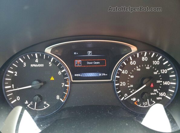 1N4AL3AP3HC271983 2017 NISSAN ALTIMA White Widok zestawu wskaźników