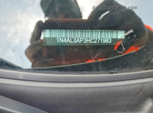 1N4AL3AP3HC271983 2017 NISSAN ALTIMA White Widok komory silnika