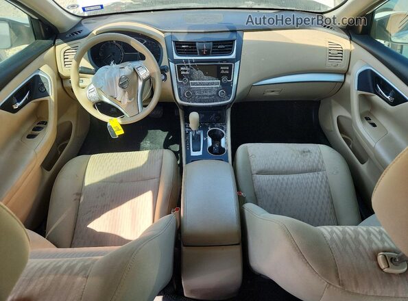 1N4AL3AP3HN320619 2017 NISSAN ALTIMA Белый Вид панели приборов
