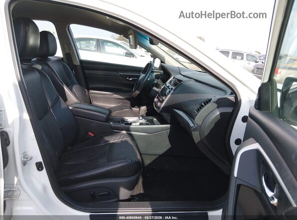 1N4AL3AP3JC157715 2018 NISSAN ALTIMA White წინა სალონის ხედი