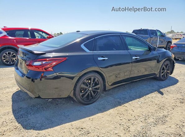 1N4AL3AP3JC257636 2018 NISSAN ALTIMA Черный Задняя правая четверть