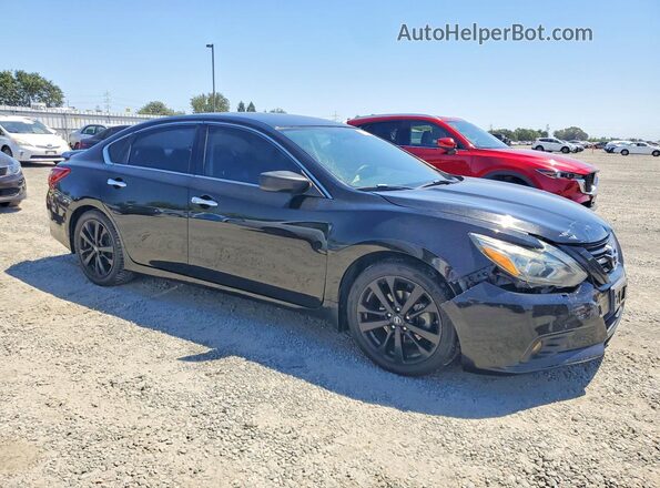 1N4AL3AP3JC257636 2018 NISSAN ALTIMA Черный Передняя правая четверть