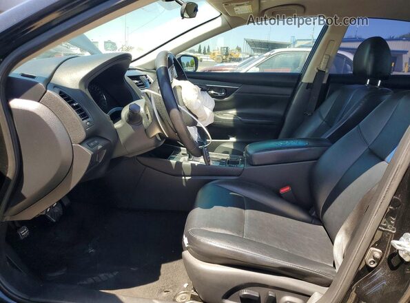 1N4AL3AP3JC257636 2018 NISSAN ALTIMA Черный Вид салона спереди