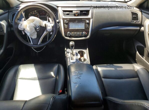 1N4AL3AP3JC257636 2018 NISSAN ALTIMA Черный Вид панели приборов