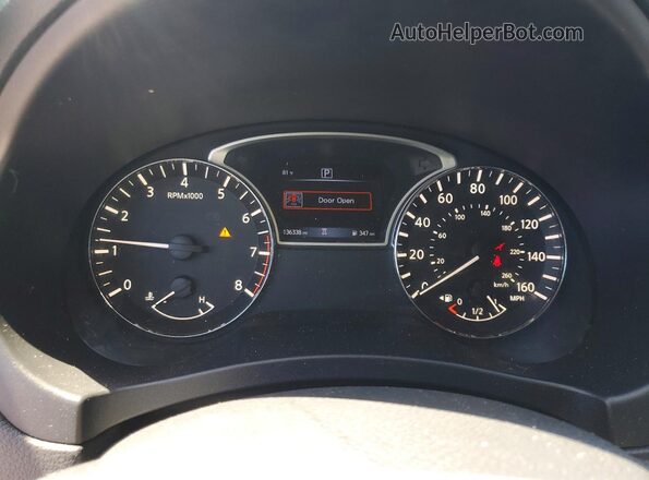 1N4AL3AP3JC257636 2018 NISSAN ALTIMA Черный Вид щитка приборов