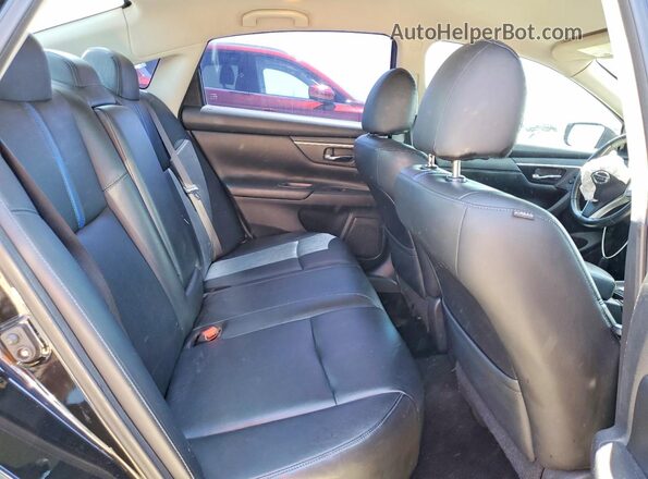 1N4AL3AP3JC257636 2018 NISSAN ALTIMA Черный Вид задних сидений