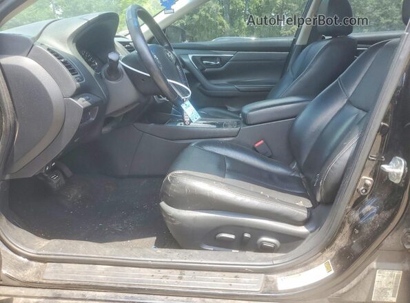 1N4AL3AP3JC261816 2018 NISSAN ALTIMA Черный Вид салона спереди