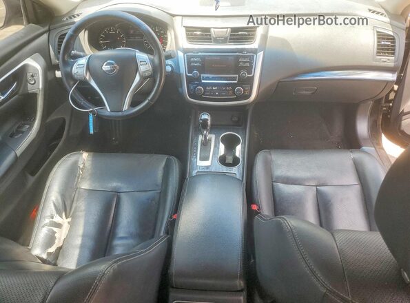1N4AL3AP3JC261816 2018 NISSAN ALTIMA Черный Вид панели приборов