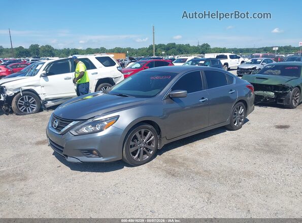 1N4AL3AP3JC267440 2018 NISSAN ALTIMA Gray Vista tres cuartos delantera izquierda