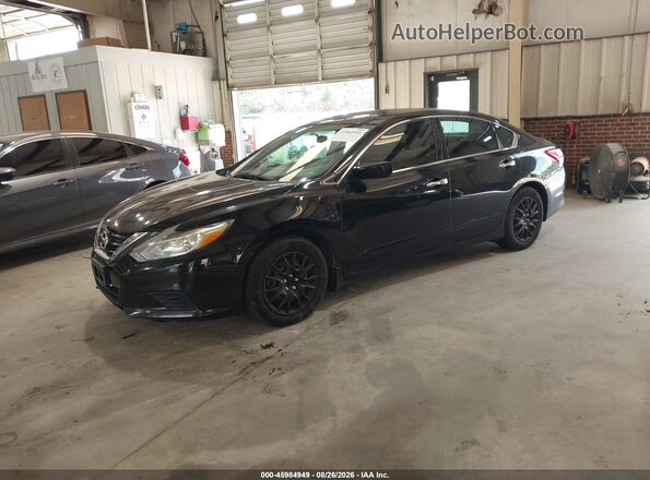 1N4AL3AP4GC129592 2016 NISSAN ALTIMA Black წინა მარცხენა ხედი სამი მეოთხედიდან