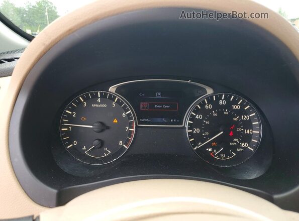 1N4AL3AP4GC182275 2016 NISSAN ALTIMA Черный Вид щитка приборов