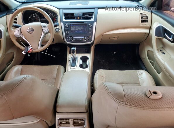 1N4AL3AP4GC182275 2016 NISSAN ALTIMA Черный Вид панели приборов