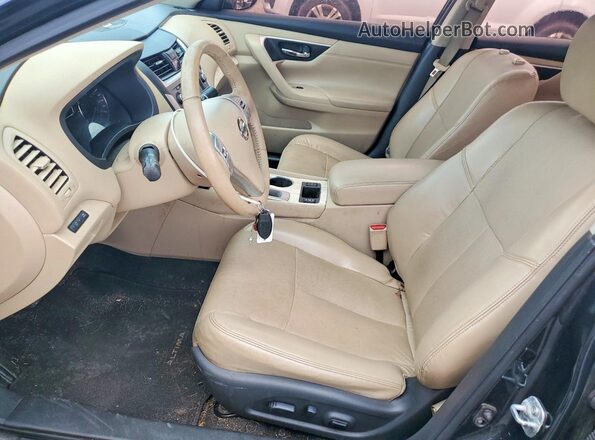 1N4AL3AP4GC182275 2016 NISSAN ALTIMA Черный Вид салона спереди