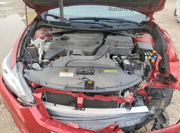 1N4AL3AP4GC192112 2016 NISSAN ALTIMA Burgundy Rear interior view
