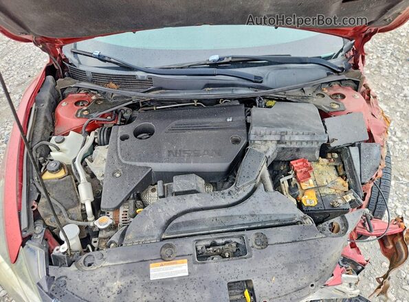 1N4AL3AP4GC207644 2016 NISSAN ALTIMA Red Սալոնի հետևի տեսք