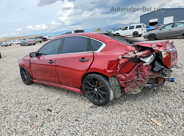 1N4AL3AP4GC230213 2016 NISSAN ALTIMA Maroon უკანა მარცხენა