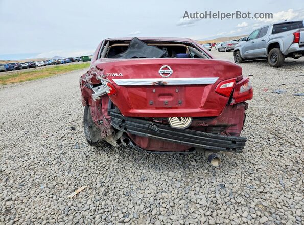 1N4AL3AP4GC230213 2016 NISSAN ALTIMA Maroon უკანა ხედი