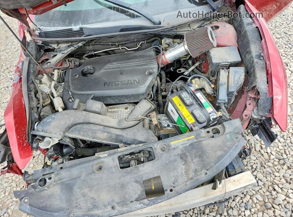 1N4AL3AP4GC230213 2016 NISSAN ALTIMA Maroon უკანა სალონის ხედი