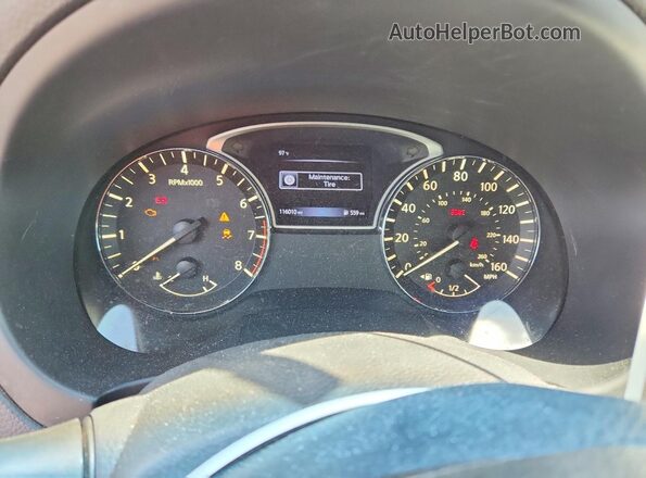 1N4AL3AP4GC260375 2016 NISSAN ALTIMA Black Instrument cluster view