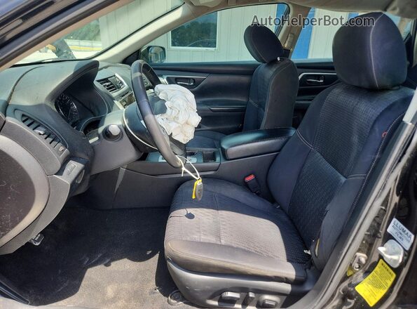 1N4AL3AP4GC283042 2016 NISSAN ALTIMA Черный Вид салона спереди