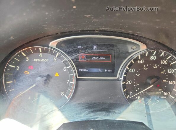 1N4AL3AP4GC283042 2016 NISSAN ALTIMA Черный Вид щитка приборов