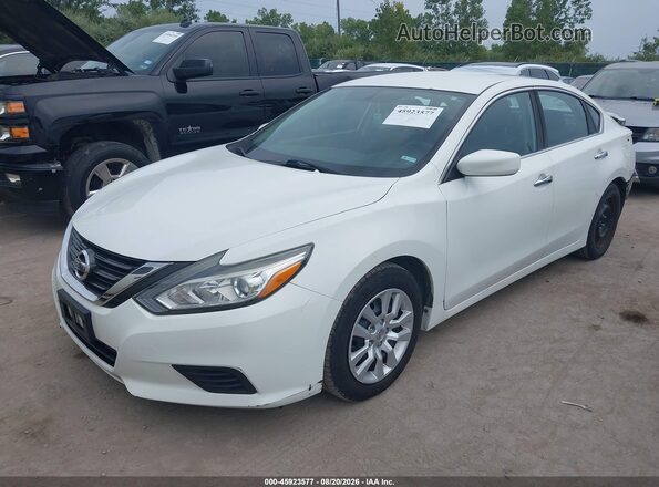 1N4AL3AP4GN359010 2016 NISSAN ALTIMA White წინა მარცხენა ხედი სამი მეოთხედიდან