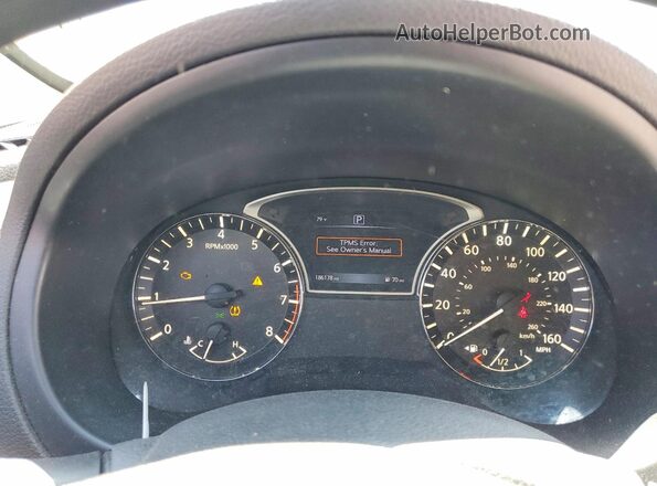 1N4AL3AP4GN362828 2016 NISSAN ALTIMA Silver Вид щитка приладів