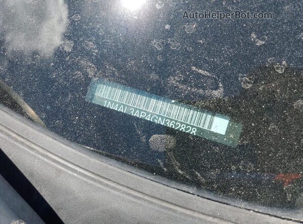 1N4AL3AP4GN362828 2016 NISSAN ALTIMA Silver Вид підкапотного простору