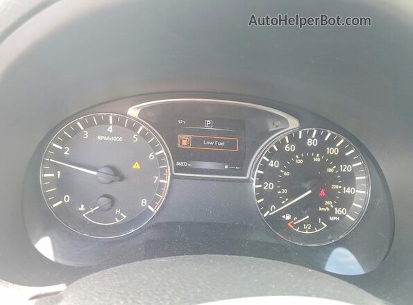 1N4AL3AP4GN367396 2016 NISSAN ALTIMA Gray Вид щитка приладів