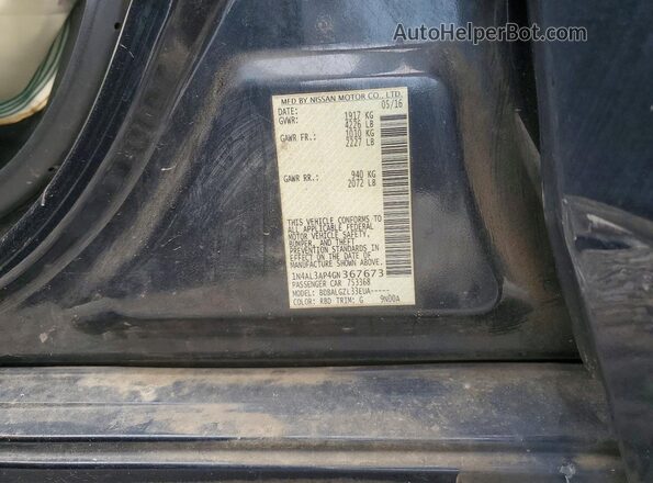 1N4AL3AP4GN367673 2016 NISSAN ALTIMA Blue Vista del compartimento del motor