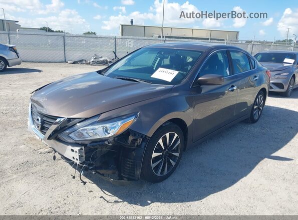 1N4AL3AP4HC115399 2017 NISSAN ALTIMA Gray Առջևի ձախ երեք քառորդ տեսարան