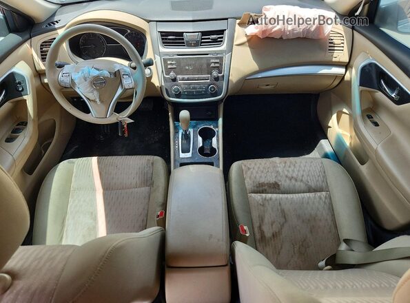 1N4AL3AP4HC124832 2017 NISSAN ALTIMA Серебряный Вид панели приборов