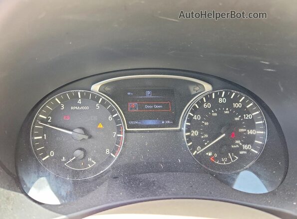 1N4AL3AP4HC124832 2017 NISSAN ALTIMA Серебряный Вид щитка приборов
