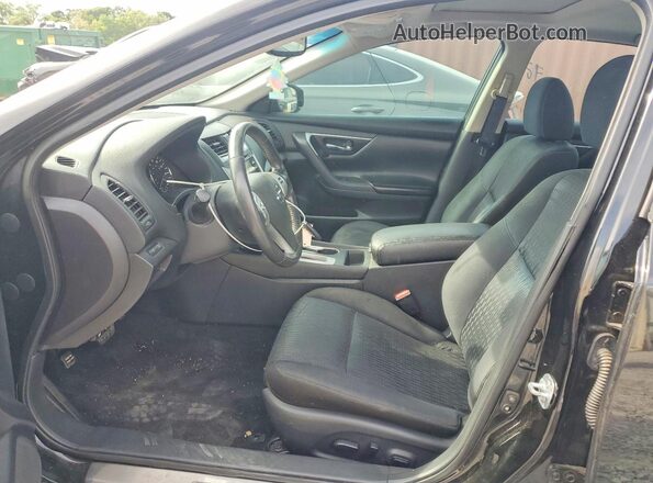 1N4AL3AP4HC127200 2017 NISSAN ALTIMA Black Вид салону спереду