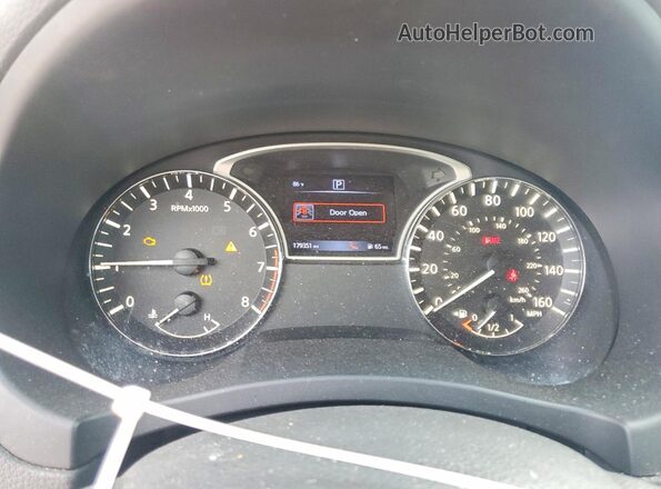1N4AL3AP4HC127200 2017 NISSAN ALTIMA Black Вид щитка приладів