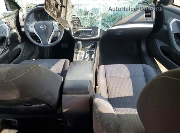1N4AL3AP4HC135717 2017 NISSAN ALTIMA Black წინა პანელის ხედი